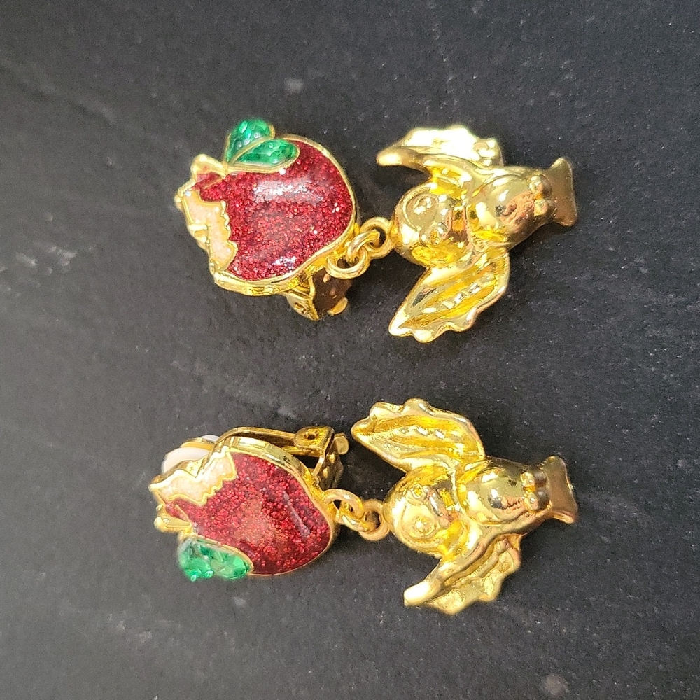 Disney Snow White Clip-on Earrings
